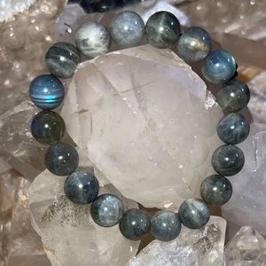 Labradorite 10mm bracelet